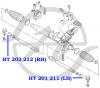 HANSE HT202212 Наконечник рулевой тяги, правый