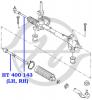 HANSE HT400143 Тяга рулевая