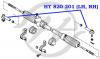 HANSE HT820201 Наконечник рулевой тяги