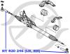 HANSE HT820246 НАКОНЕЧНИК РУЛЕВОЙ ТЯГИ
