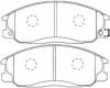 NIBK PN0103 Колодки тормозные NIBK Hyundai Highway PN 0103