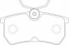 NIBK PN0120 Колодки тормозные NIBK PN 0120 PN 0120