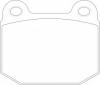 NIBK PN0226 колодка тормозная дисковая