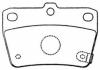 NIBK PN1424 КОЛОДКИ ТОРМОЗНЫЕ RR RAV4 00-04
