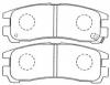 NIBK PN3174 КОЛОДКИ ТОРМОЗНЫЕ RR E5,F16,N