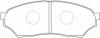 NIBK PN3417 КОЛОДКИ ТОРМОЗНЫЕ FR H66