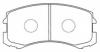 NIBK PN3462 КОЛОДКИ FR CS5