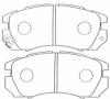 NIBK PN7247 колодка тормозная дисковая