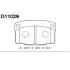 MK Kashiyama D11029 колодки дисковые п./ Daewoo Nexia 1.5 94]/Espero [95 SOHC
