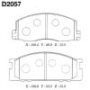 MK Kashiyama D2057 D2057 Колодки торм пер LITEACE 82-88