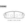 MK Kashiyama D2062 Колодки дисковые