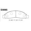 MK Kashiyama D3065 Колодки тормозные FR
