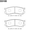 MK Kashiyama D3100 Колодки тормозные RR
