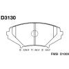 MK Kashiyama D3130 Колодки дисковые