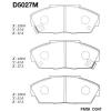 MK Kashiyama D5027M Колодки тормозные FR