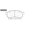MK Kashiyama D5034 Колодки тормозные FR
