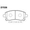 MK Kashiyama D7036 Колодки дисковые