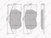 LYNX BD1203 BD1203 Тормозные колодки дисковые LYNX