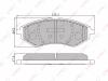 LYNX BD-1803 BD1803 Тормозные колодки дисковые LYNX