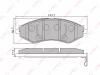 LYNX BD-1805 BD1805 Тормозные колодки дисковые LYNX