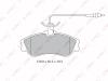 LYNX BD-2203 Комплект тормозных колодок, дисковый тормоз