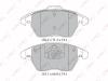 LYNX BD-2206 Комплект тормозных колодок, дисковый тормоз