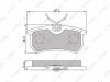 LYNX BD3010 BD3010 Тормозные колодки дисковые LYNX