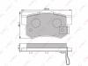 LYNX BD3402 BD3402 Тормозные колодки дисковые LYNX