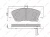 LYNX BD3406 BD3406 Тормозные колодки дисковые LYNX