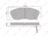 LYNX BD-3410 BD3410 Тормозные колодки дисковые LYNX