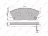 LYNX BD3601 BD3601 Тормозные колодки дисковые LYNX