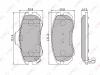 LYNX BD3602 BD3602 Тормозные колодки дисковые LYNX