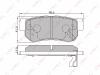 LYNX BD-3605 BD3605 Тормозные колодки дисковые LYNX