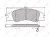 LYNX BD-4402 BD4402 Тормозные колодки дисковые LYNX