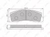 LYNX BD4602 BD4602 Тормозные колодки дисковые LYNX
