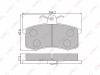 LYNX BD4605 BD4605 Тормозные колодки дисковые LYNX