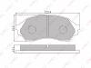 LYNX BD5103 BD5103 Тормозные колодки дисковые LYNX