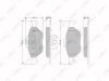 LYNX BD5108 BD-5108 Колодки тормозные дисковые LYNX