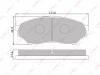 LYNX BD-5512 BD5512 Тормозные колодки дисковые LYNX