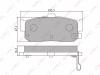 LYNX BD5702 BD5702 Тормозные колодки дисковые LYNX