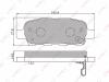 LYNX BD5706 BD5706 Тормозные колодки дисковые LYNX