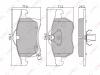 LYNX BD-5904 BD5904 Тормозные колодки дисковые LYNX