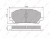 LYNX BD7506 BD7506 Тормозные колодки дисковые LYNX