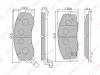 LYNX BD7512 BD7512 Тормозные колодки дисковые LYNX