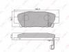 LYNX BD7513 BD7513 Тормозные колодки дисковые LYNX