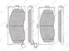 LYNX BD7515 BD7515 Тормозные колодки дисковые LYNX
