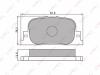 LYNX BD7517 BD7517 Тормозные колодки дисковые LYNX