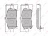 LYNX BD7519 BD7519 Тормозные колодки дисковые LYNX