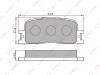 LYNX BD7523 BD7523 Тормозные колодки дисковые LYNX