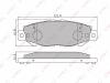 LYNX BD7528 BD7528 Тормозные колодки дисковые LYNX